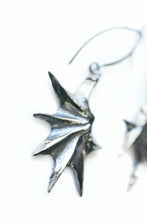Sterling Silver Goth Bat Wing Earrings